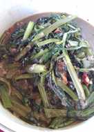 Tumis kangkung sambal terasi