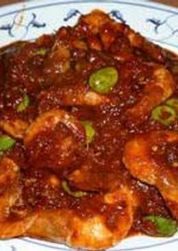 Udang pete balado simple