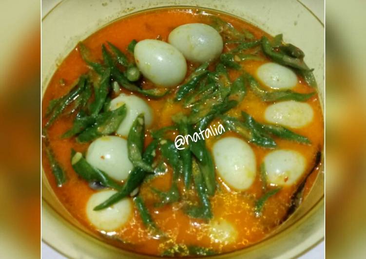 Gulai kacang panjang & telur puyuh #BikinRamadhanBerkesan