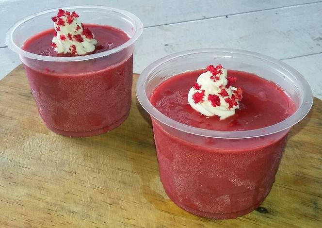  Resep  Red  Velvet  Silky Puding  oleh Chinantalya Ivada Cookpad