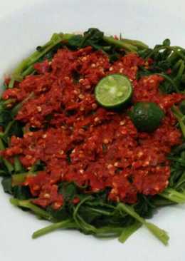 Plecing kangkung (pedes seger)