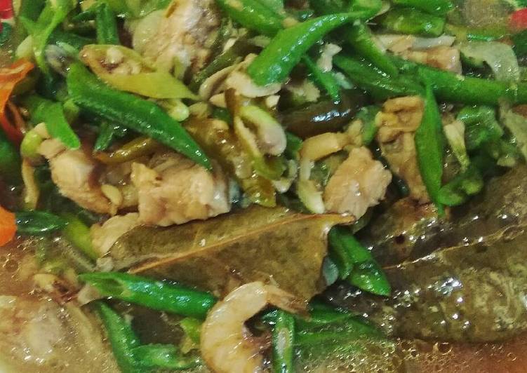 resep lengkap untuk Sayur Kacang Panjang Kuah Susu