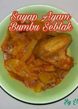 Sayap ayam bumbu seblak