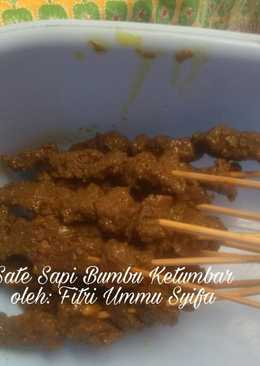 Sate Sapi Bumbu Ketumbar