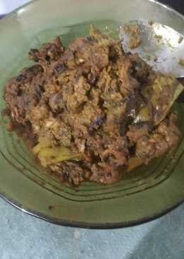 Kerang bumbu kuning pedas