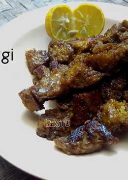 Sate Gluten Maranggi (vegetarian)