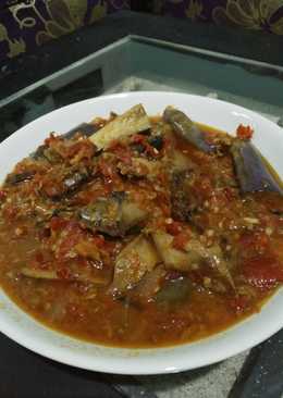 Tongkol terong sambal balado