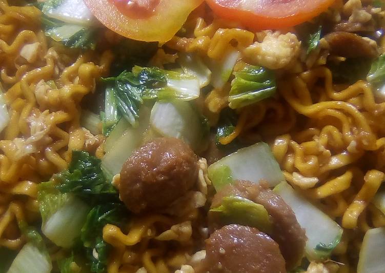 resep lengkap untuk Bakmi goreng