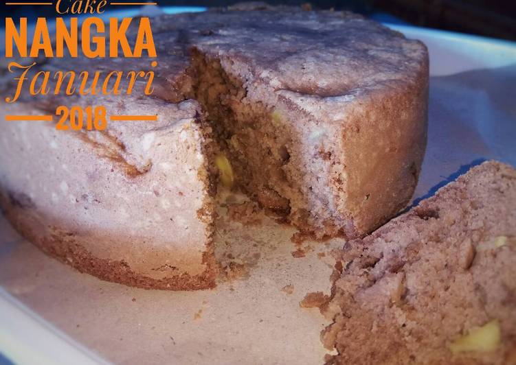 resep lengkap untuk Cake Nangka #beranibaking