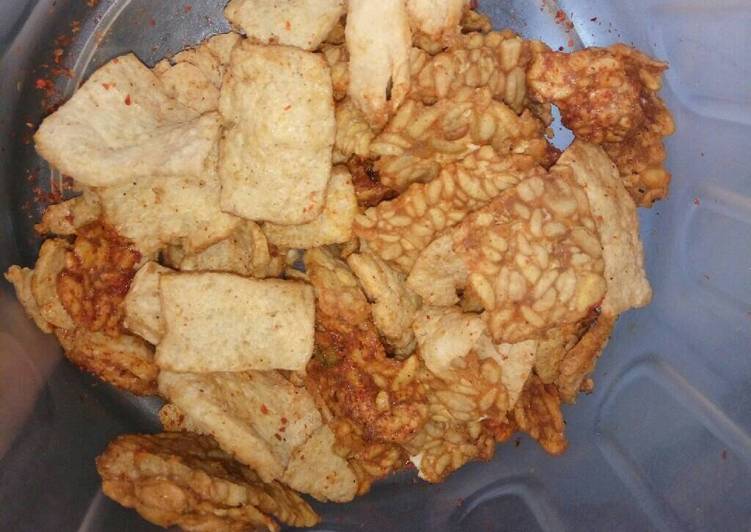 cara membuat Kripik tempe & Tahu Homemade