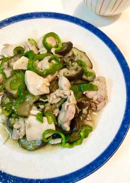 Tumis Ayam Mayones dengan Paprika & Terong