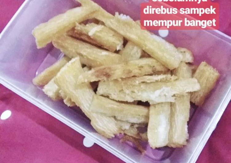 gambar untuk resep makanan Singkong Goreng Gurih