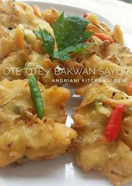 Ote-ote / bakwan sayur