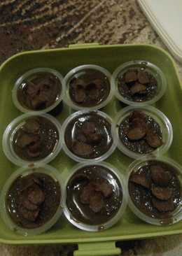 Choco crunch puding