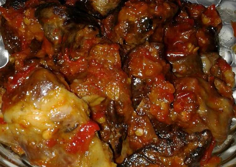 resep masakan Balado ati ampela