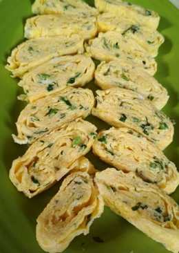 Telur Dadar Gulung Teflon