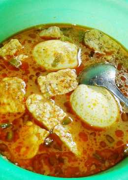 Gulai Telur Tempe Ala2 (Tnp Santan)