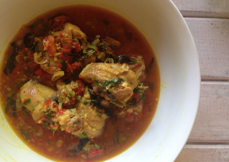 resep masakan Ayam Woku khas Manado