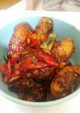 Ayam kecap sederhana