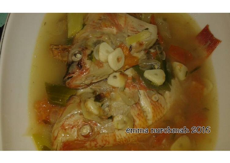 Resep Sup Ikan Nila segaar enak a la Dapur Aliya Karya Emma Nurohmah