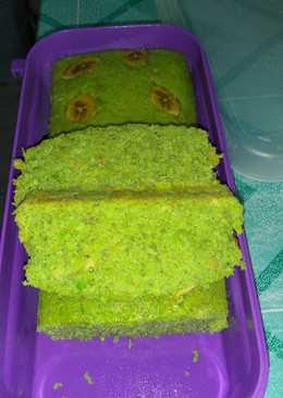 Bolu pisang pandan si comel