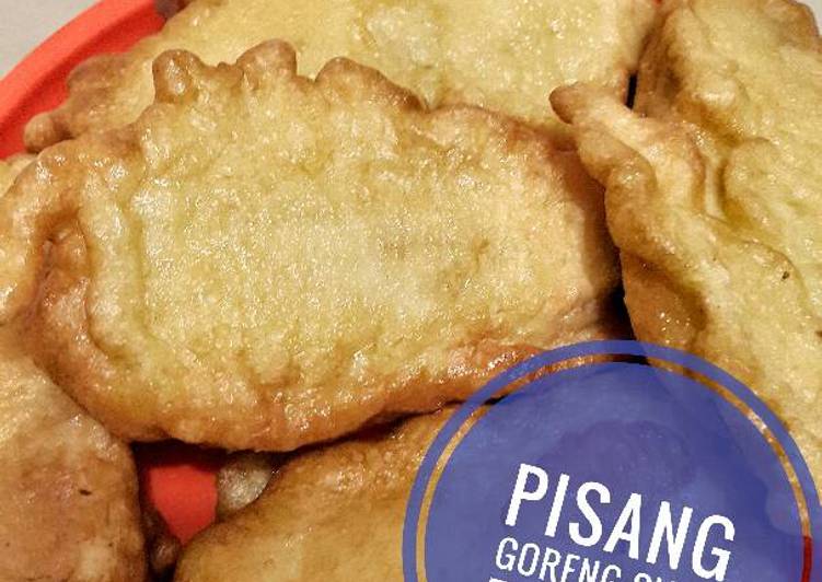 bahan dan cara membuat Pisang Goreng Susu