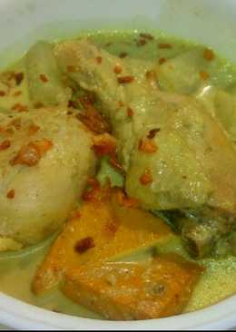 Opor Ayam bumbu instan