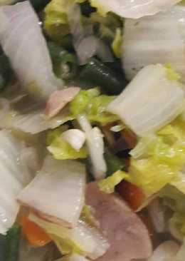 Tumis kacang panjang saus tiram#PR_Kacang Panjang
