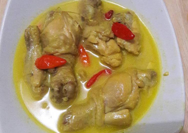 cara membuat Opor ayam