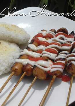 Sosis & Baso Bakar Rawit Pedas