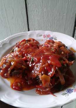 Ikan nila saus asam manis