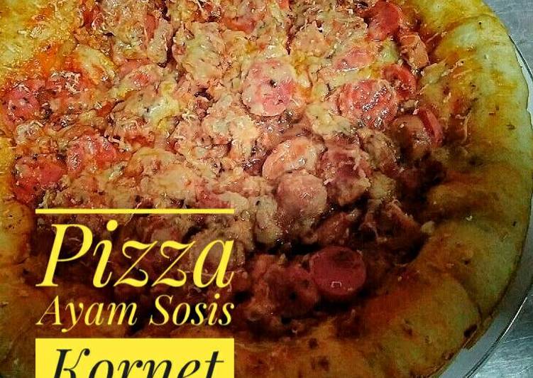  Resep Pizza Kornet  Ayam Sosis oleh DapoerAy s Cookpad