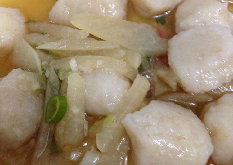 resep Tekwan jamur tiram