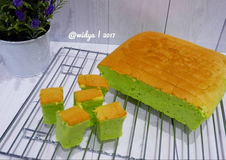 gambar untuk cara membuat Ogura Pandan