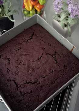 Brownies pisang panggang super moist ala vietta ranie