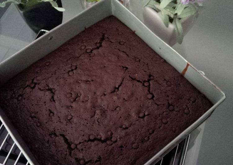 gambar untuk resep makanan Brownies pisang panggang super moist ala vietta ranie