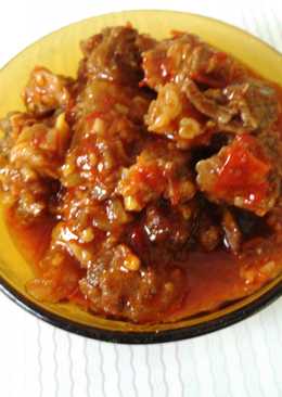 Sambel goreng daging sapi empuk