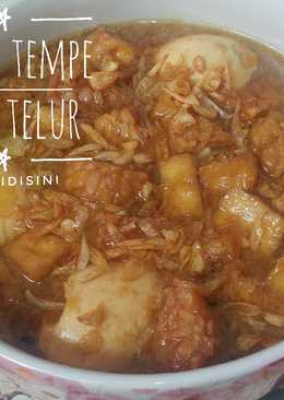 Semur Tempe Tahu Telur