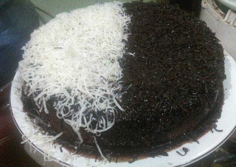 Resep Steam Chocolate Cake with Ganache Kiriman dari Diana Kusumah