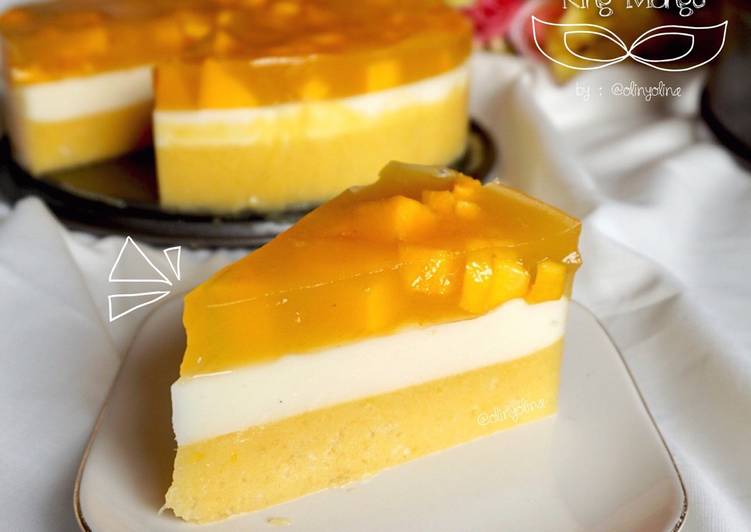 resep Pudding King Mango