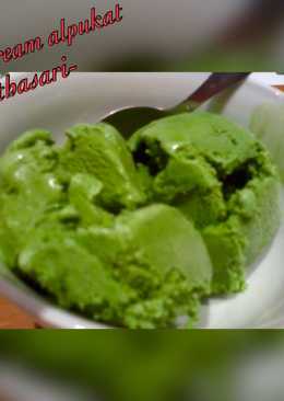 Ice Cream Alpukat Homemade