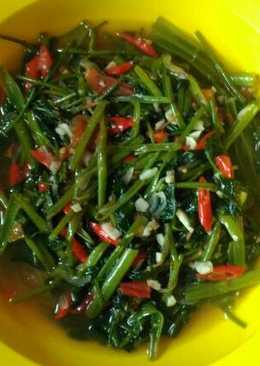 Oseng Kangkung Sambal Terasi #Bandung_RecookDewiLinaFaidah