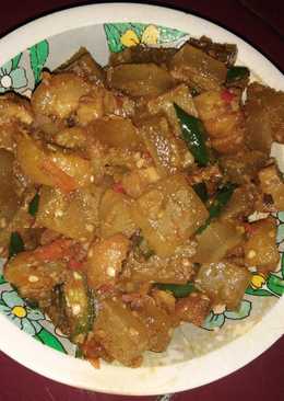 Kikil balado cabai hijau