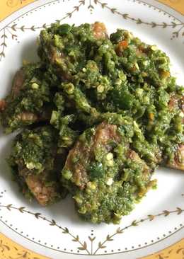 Ikan Peda Asin Cabe Hijau