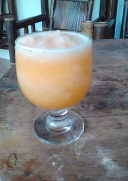 Jus Frozen Rock Melon (melon warna orange)