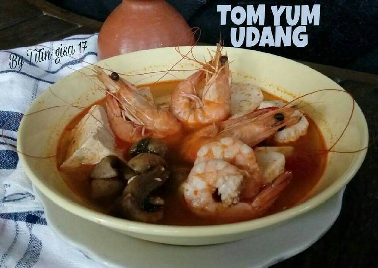 Resep Tom Yum Udang Kiriman dari Titin Gisa