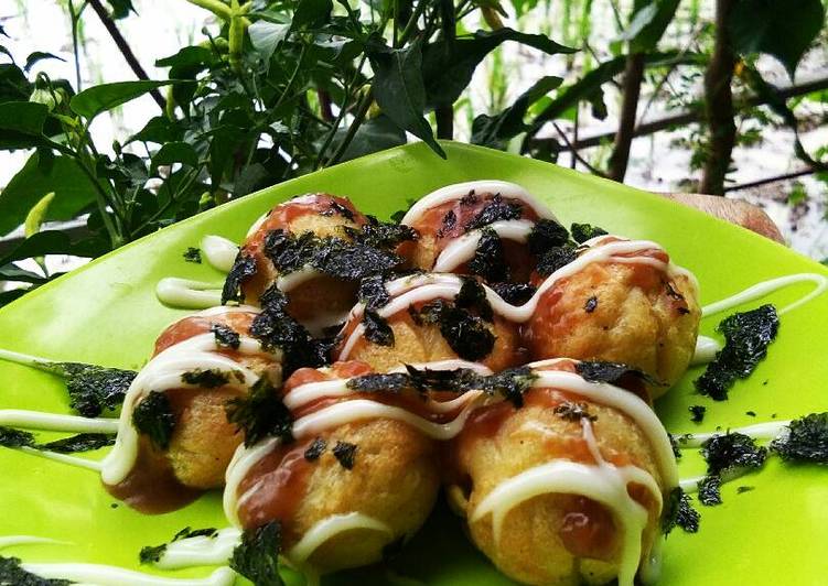 resep lengkap untuk Takoyaki