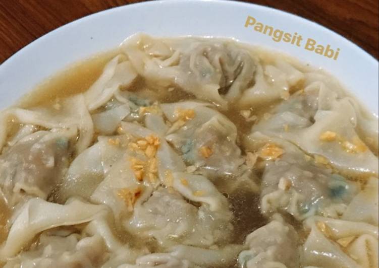 resep Pangsit Babi