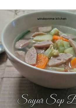 Sayur Sop Bakso Kuah Bening