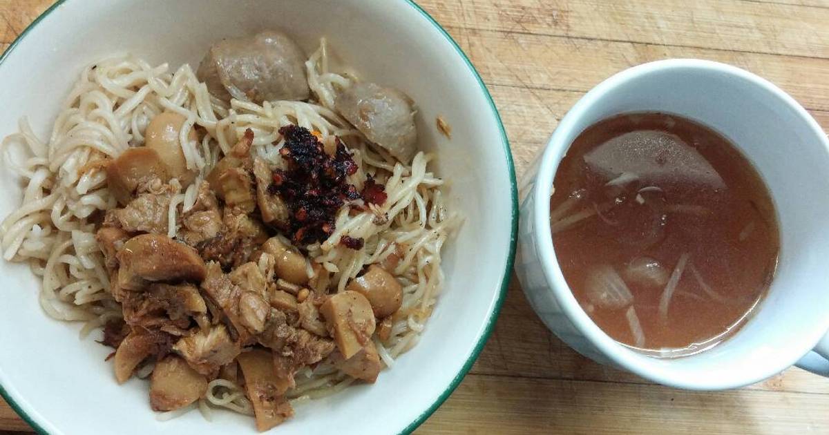 Mie ayam sederhana  28 resep  Cookpad